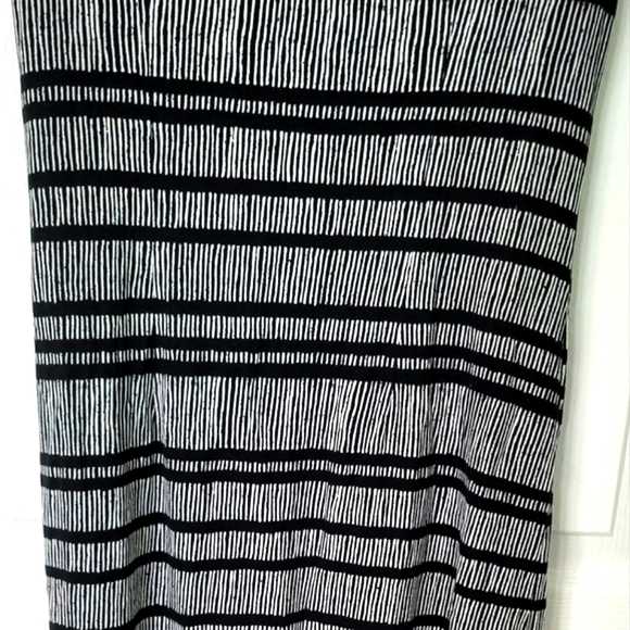 Ann Taylor LOFT Women's Striped Wrap Dress Size M - Picture 4 of 13